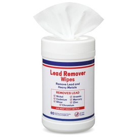 Nuanchu 1 Pack Lead Remover Wipes for Shooting 60 Count Per Canister Hand & Surface Cleaning Wipes Effectively Removes Lead, Dust, Oil & Grime Disposable Wipe for Mechanics Construction Diy (Classic)