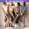 12 Pairs Womens Grip Socks Yoga Socks Non-Slip Pilates Socks
