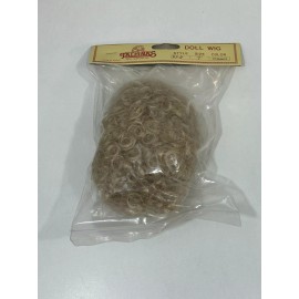 Tallina's Doll Wig TALLINA'S. Style DF4 Size 7" Color Light Blonde Doll Hair NEW
