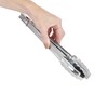 KitchenCraft KCTONGS30 Medium Kitchen Tongs, Stainless Steel, 30cm, Silver