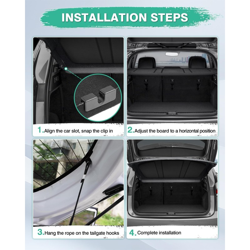 Powerty Cargo Cover for Buick Envision 2021-2024 2025 Accessories Trunk