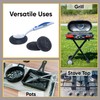 BBQ Grill Brush Bristle Free Stainless Steel Scrubber Cleaner Dishwashing