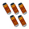 GAMA 5x Trailer Marker LED Light Side Clearance Amber, 4x2