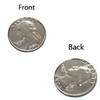 SUMAG 1 Pc Double Sided Quarter Dollar (Heads) Magic Tricks
