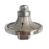 HUAYIZHIYUAN 34 Inch B20 Edges Demi Half Bullnose Vacuum Brazed