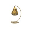 Polish Gallery Glass Ornament Display Stand Holder 8 inch Tall