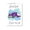 Lorry Truck Hgv Driver Card Good luck in your new