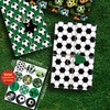 Mpanwen Papel de regalo de fútbol para niños y niños,