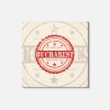 Unbranded Bucharest Travel Grunge 4'' X 4'' Square Wooden Coaster
