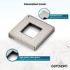gotonovo Brushed Nickel Wall Supply Elbow Solid Brass Wall Mounted