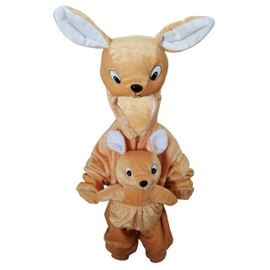 Seruna Kangaroo costume, F29 104-110, for children, kangaroo costume, animal fancy dress, carnival, toddler, carnival costumes, children's fancy dress costumes