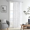 Fusion White Net Curtains for Window (Matteo) W55 x L54