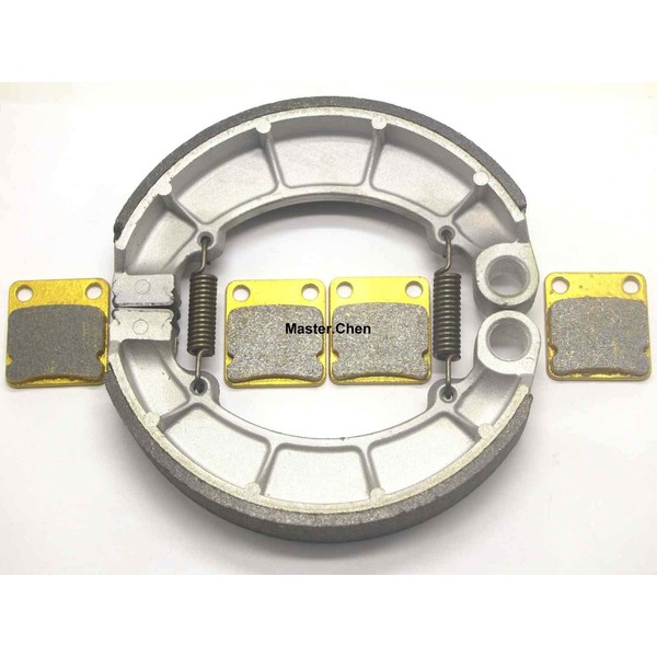 Master Chen Front Brake Pads Rear Brakes Shoes for Kawasaki