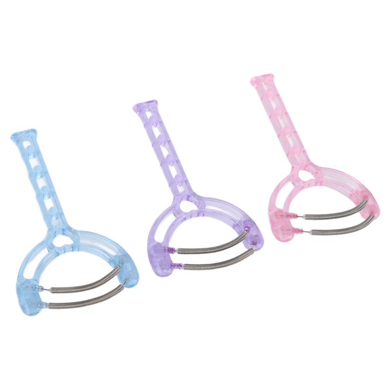 3PCS Facial Hair Removal Spring Handheld Face Epilator for Women
