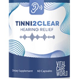 Tinni2Clear Hearing Relief Dietary Supplement 60 Capsules of Tinni 2 Clear