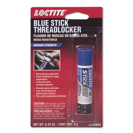 Loctite 37643-10PK Blue Medium Strength Thread Locker - 9 Grams Stick, (Pack of 10)