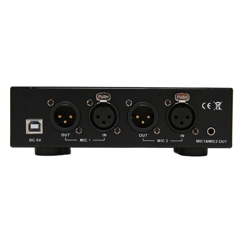 48 V Phantom Power Supply Professional Iron Shell Phantom Power