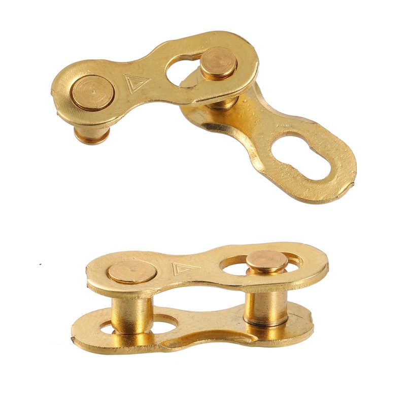 X AUTOHAUX 4 Pair 6 7 8 Speed Gold Tone