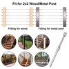 CKE 100 Pack Cable Railing Kit - Hand Swage Threaded