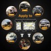 1pcs Faros Auxiliares Dobles Para Coche De 60 W Y2000