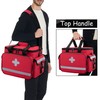 CURMIO First Aid Kits Bag Empty, Emergency Supplies Bag Medical