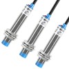 Diitao 3PCS Proximity Switch DC 6-36V Approach Sensor Inductive Proximity