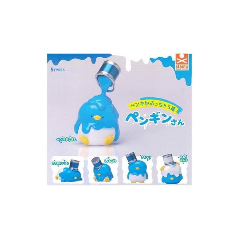 Paint Tuschao-Style Penguin Set, All 5 Types