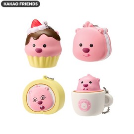 KAKAO FRIENDS Squish Set 4items [KAKAO FRIENDS x ZANMANG LOOPY]