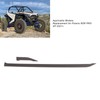 2PCS UTV Center Console Trim Carbon Fiber Smooth Surface Replacement