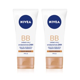 Nivea BB Cream Tagespflege 6-in-1 50 ml â Lot de 2