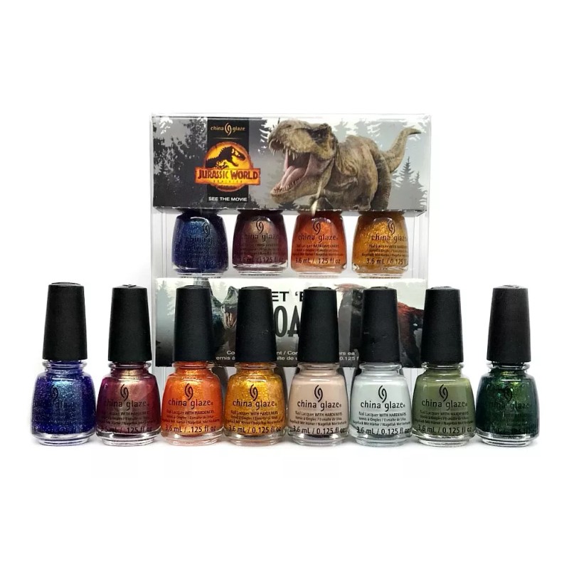 China Glaze Nail Lacquer MINI JURASSIC WORLD - Let 'Em
