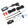 4 in 1 Water Oil Temperature Time Voltage Gauge LCD