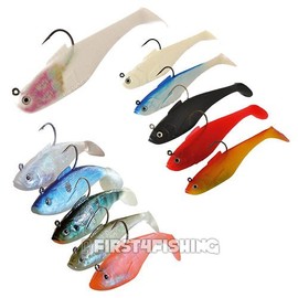 First4Fishing SDW Shad - Candy Red | 4"