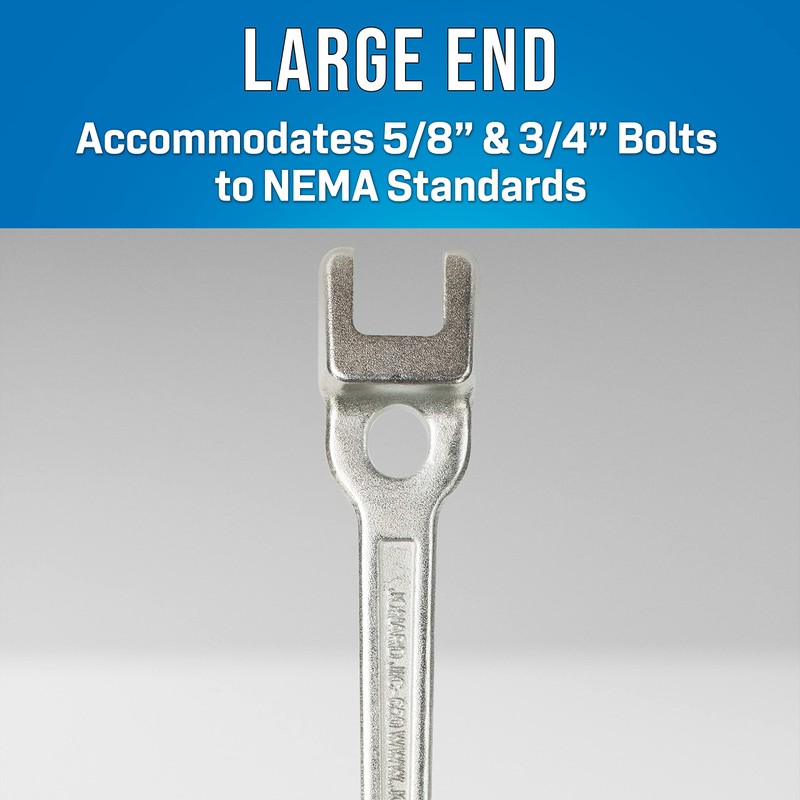 Jonard Tools JIC-650, Lineman's B Type Double Ended Wrench, 13"