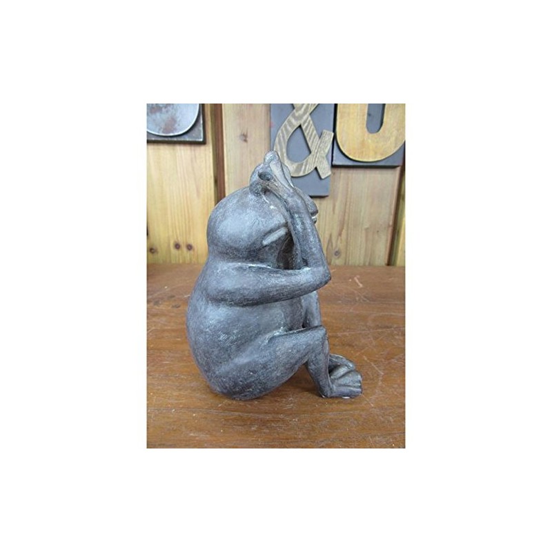 Toyo Stone Creation Animal Ornament 11051 Mizaru Frog