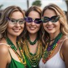 Mardi Gras Face Mask & Bead Necklaces