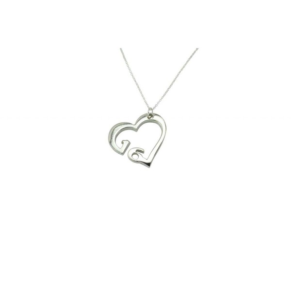 16 Year Wedding Anniversary Necklace - Heart Shaped with 16