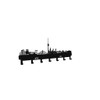 steland metallmanufaktur® Düsseldorf Skyline Steel Key Holder, Key Rack and