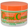 Hollywood Beauty Creme, Carrot, White , 7.5 Ounce