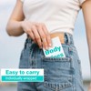 200Pcs Disposable Body Wipes, 7.8 x 9.8 inch Individually Wrapped