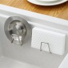 Veraly Set 2 Soportes Porta Esponja Lavabo Cocina Fregadero Acero