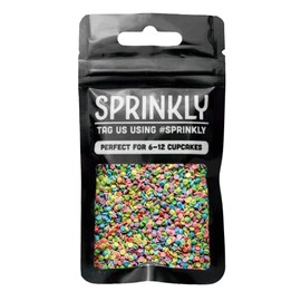SPRINKLY - Matt Sugar Confetti - Rainbow - 25g
