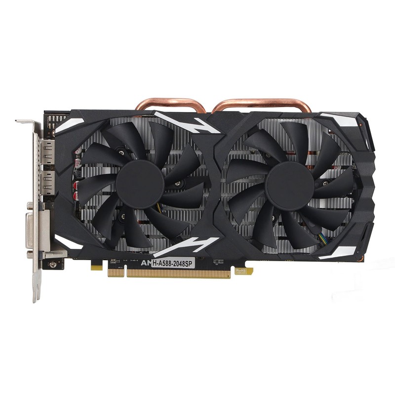 RX580 Game Graphics Card 8GB GDDR5 256BIT Low Noise Desktop