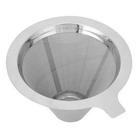 Household Coffee Filter Pour Over Coffee Makers Stainless Steel Reusable Pour Over Coffee Filter Cone Coffee Dripper