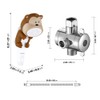 KAIYING Children's Handheld Shower Head,Cartoon Water Flow Spray Shower Head