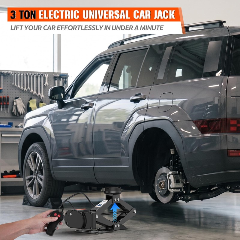 IMAYCC Electric Car Jack kit, 3 Ton Universal Tire Jack