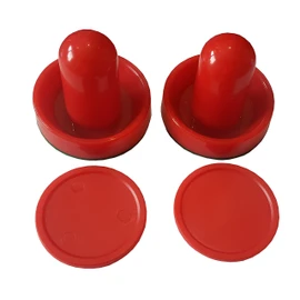 Charlsten Air Hockey Set - 2 x Pusher 95 mm + 2 x Puck 75 mm