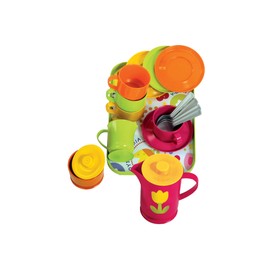 Set da Te in PLASTICA con Vassoio 12+