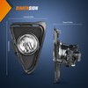 Nilight Fog Lights Assembly Compatible with 2016 2017 2018 Toyota