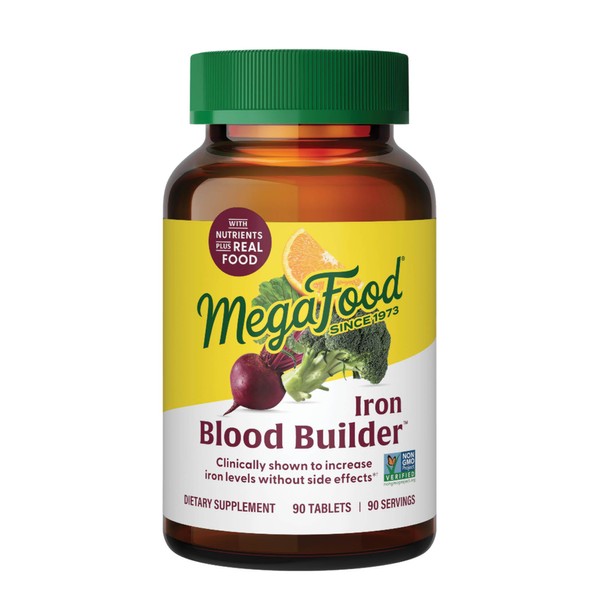 MegaFood MegaFood Blood Builder - Iron Supplement Clinically Shown to